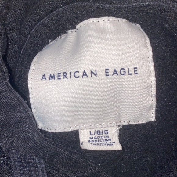 American Eagle Black Hoodie - Picture 2 of 2